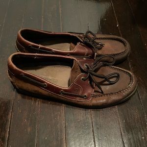 Sperry Topsiders Men’s size 9 Brown Suede Moccasins